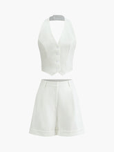 Tailored Suit Shorts Set